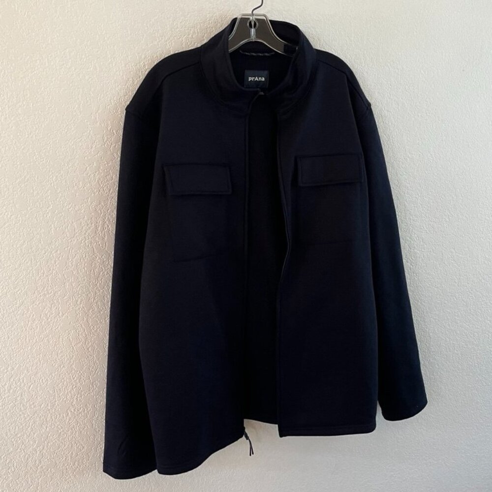 Prana Fall Jacket Wool Blend Zip Up - Picture 2 of 8